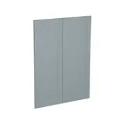 Kaboodle 900mm Alpine Kaleo Medium Pantry Doors - 2 Pack