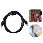 USB CNC Controller Card 1 Set 100KHz for BREAKOUT Board 4 Axis Interface-Driver