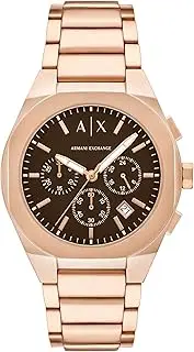 [Armani Exchange] NA Rose Gold Chronograph Watch AX4188