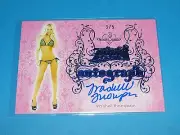 2015 Benchwarmer TRA'SHELL THOMPSON #80 Pink Archive Blue Foil Autograph SP/5