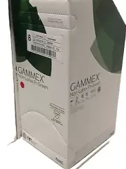 200 Ansell Gammex Size 8 Non-Latex Powder-Free Disposable Gloves Pi Green 200