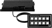 Domary Car Universal 10P Membrane Control Switch Panel with Backlight Module LED Touch Electronic Accessories USB Cable Built-in PPTC IP67 Waterproof