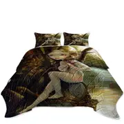 Forest Creatures Tree Nymph in the Hamadryad Lake Coverlet