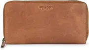 [Berliner Bags] Premium Buff Hunter Leather Wallet with RFID Protection for Women
