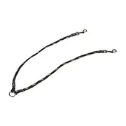 EzyDog Standard Coupler Dual Dog Lead Extension - Sparky (37cm) / Black