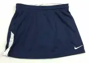 Nike Stock Face-Off Training Lacrosse Kilt Girl's Medium Navy Blue 707178 $25