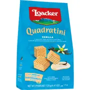Loacker Quadratini Wafers Vanilla 125g