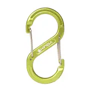 2Pcs Aluminum Carabiner Keychain Outdoor Snap Clip Lock Hanging Bucle
