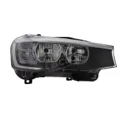 BMW X4 F26 2014-2019 Headlight Headlamp Halogen Black Drivers Side Offside Right