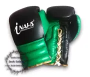 INAHS Elegant Real Leather professional Boxing Gloves Custom Made Available