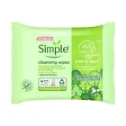 25 Pack Simple Kind to Skin Biodegradable Cleansing Wipes - Vitamin B5, Vitamin