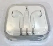 NEW Apple Wired iPhone iPad iPod White Ear Buds 3.5 New Sealed Unused