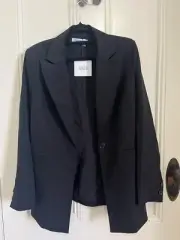 Atmos & Here Black Bella Blazer Size 12 BNWT