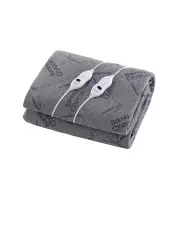 [Dreamaker] Bamboo Charcoal Quilted Electric Blanket in Grey
