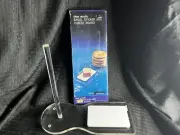 Clear Acrylic BAGEL DONUT Stand Holder Sticker and CHEESE BOARD - in BOX