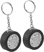 HOMOBABE Portable Measuring Tape Keychain 2pcs Mini Retractable Tape Measure Sturdy Alloy Plastic for Accurate Measurements
