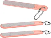 LIFKOME 3pcs Portable Nail Files for Travel Durable Fingernail Buffing Blocks for Home and Compact and Handy Nail Tools for Women