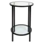NEW Cafe Lighting Cocktail Glass Petite Side Table Black