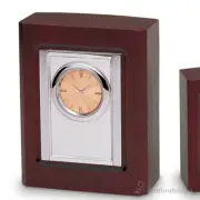 Sterling silver table clock OP-1 L