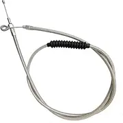Motorcycle Braided Stainless Steel Clutch Cable Sportster/Electra Tour Glide/Road King(190cm)