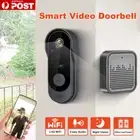 Smart Wireless WiFi Video Door bell Camera Intercom HD Security DoorBell~Monitor