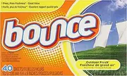 Bounce Outdoor Fresh Fabric Softener Sheets, 40 Count