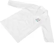 Kisangel Cosplay Boys and Girls Costume Washable Scientist Clothes Lovely Boys and Girls Lab Coat Stage Performance Outfit