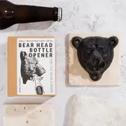 Bear Head Wall Mounted Bottle Opener (Cast Iron)