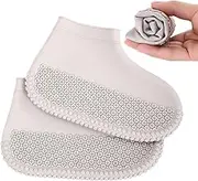 Over Shoes Covers Waterproof | Waterproof Boot Covers | Folding Rain Gear, Slip Resistant Silicone Galoshes for Hiking, Cycling, Outdoor Activities