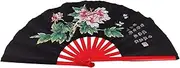 [WHAMVOX] Kung Fu Fan The Tote Bag Adjustable Garters Mini Nail Art Lamp Handheld Nail Lamp Bookend Dividers Fashionable Handbags Fluffy Handbags Vermicelli Hand Fan Buckle Garters Red Cloth