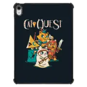iPad Air 11-inch (M2/M3) iPad Impact Case Cat Quest RPG Cats Video Game