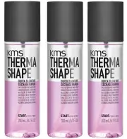 KMS THERMA SHAPE QUICK BLOW DRY 200 ML X 3 THERMASHAPE