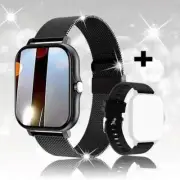 New Double Strap Smart Watch for Xiaomi huawei Apple Bluetooth Call Spor