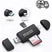 USB 3.0 Card Reader Type C Micro SD TF OTG Smart Memory Adapter Laptop Computer