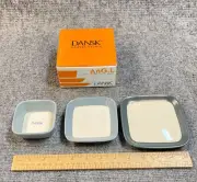 Dansk Ang.L 3 Pc Square Dipping Bowls Slate Graves Design Studio