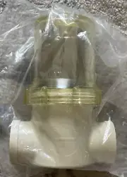 RON-VIK LINE STRAINER 6UJL4 NYLON 1" NPT 48 MESH 100 PSI@125 F, 6-7/16"H, 5" L