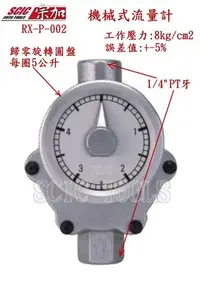 在飛比找Yahoo!奇摩拍賣優惠-機械式流量錶 機械式流量計 機械流量錶 機械流量計 指針流量