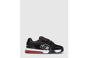 Men's Versatile Shoes - BLACK WHITE RED