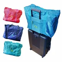 在飛比找樂天市場購物網優惠-韓系登機旅行袋 收納袋防潑水行李袋 行李箱登機箱 手提行李包