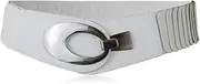 [irisaa] Wide women's belt, elastic waist belt, hip belt, stretch belt with hook closure