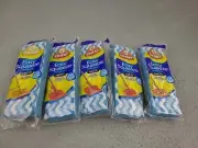 5x O Cedar EASY SQUEEZE Mop REFILL Microfiber Wave Sponge Discontinued NEW