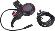 Electric Bike Thumb Throttle with Display, 2 in 1 Speedometer Control Panel for E-Scooter, E-Skateboard and E-Mountain Bike, for Electric Bicycle Display Panel (48V)