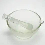 150mm,Footed Glass Mortar and Pestle,Laboratory Chemistry Glassware