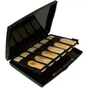 Protec Black Reed Case for 12 Clarinet Reeds Durable Lightweight Secure Closure
