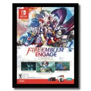 2022 Fire Emblem Engage Framed Print Ad/Poster Nintendo Switch RPG Promo Art