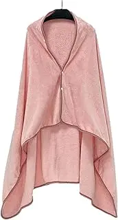 [Generic] Blanket Clothes Stylish and Comfortable Winter Wear Capes for Womenwarm Blankets for Winter Plush Winter Blanket Clothes, E