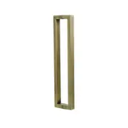 ANTIQUE BRASS 600mm Pull Handle Pair For Entry Door - Dalton Series