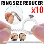 Ring Size Adjuster Reducer Spiral Invisible Snugs Guard Jewellery Resizer Tool