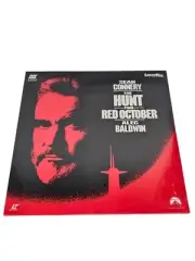 The Hunt For Red October Laserdisc Movie 1990 Sean Connery Alec Baldwin NEW