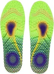 FRCOLOR 1 Pair Sports Insole Running Insoles Flat Foot Insoles Pu Inner Soles Plantar Insoles Shoe Inserts for Shoes Too Big Orthotic Inserts Flat Foot Arch Support